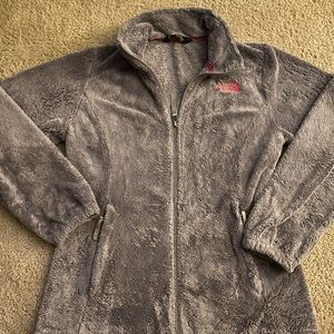 Girls North Face zip up